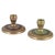 1940s Art Deco Brass Candlesticks from CAWA, Denmark, 1940s, Set of 2 For Sale - Image 5 of 5