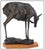 The artwork here, "Wyoming Antelope VI", is a wonderful depiction of the iconic long-legged animal scratching itself, that...