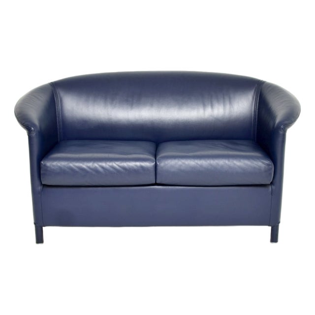 Vintage Two-Seater Sofa in Leather from Wittmann, 1980 For Sale