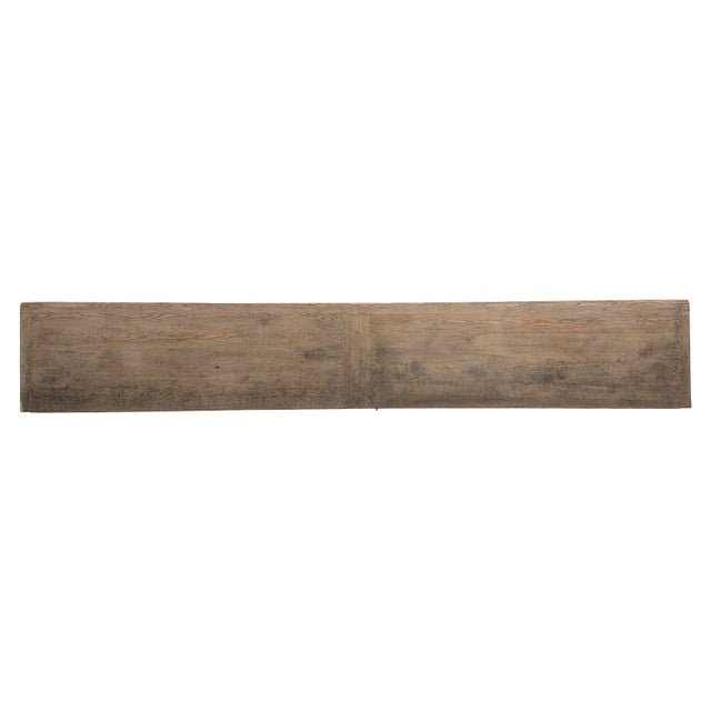 Late 20th Century Late 20th Century Eight Door Server in Reclaimed Elm For Sale - Image 5 of 9