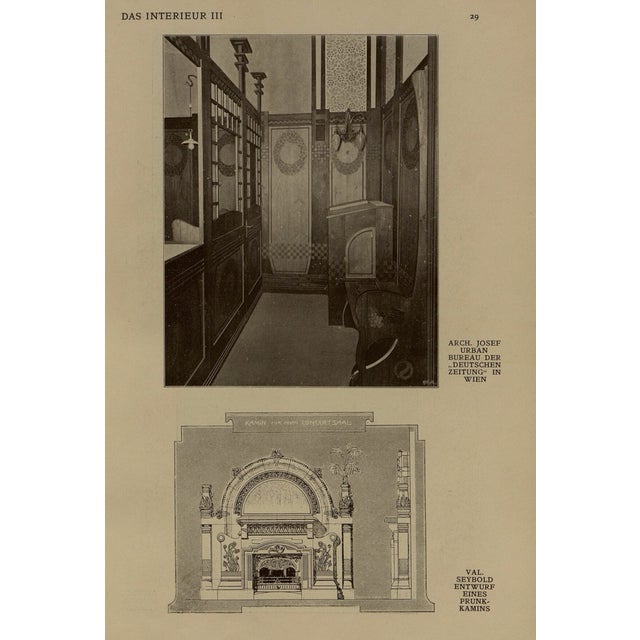 Original Art Nouveau Credenza by Josef Urban, Vienna, 1905 For Sale - Image 9 of 18