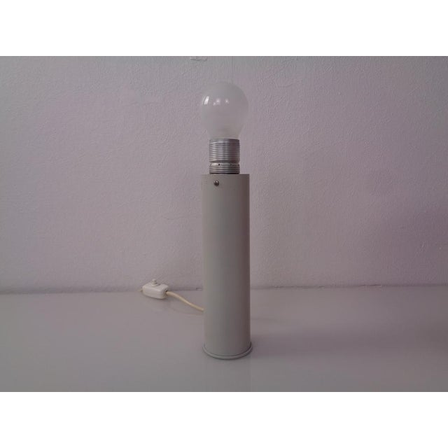 Metal Minimalist Table Lamp in Aluminum, Germany, 1960s For Sale - Image 7 of 18