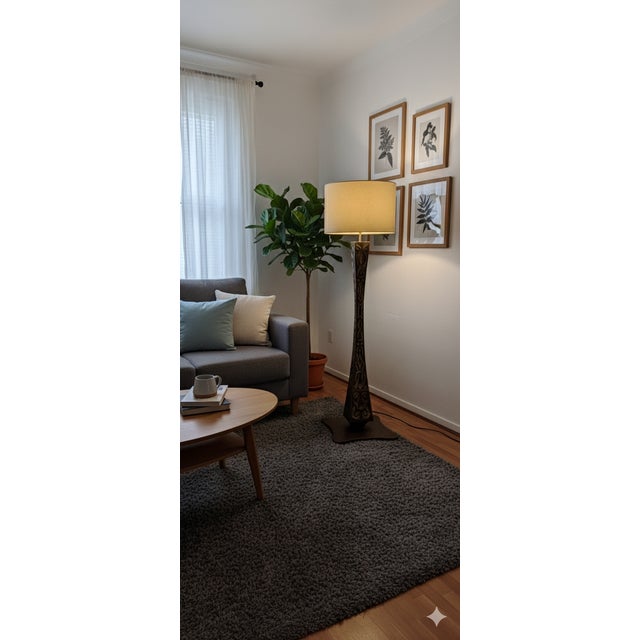 It's not a mass-produced piece. Often, lamps of this type were made by small workshops (especially in Italy, a land of...