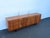 Mid Century Modern Long Glass Top Walnut Sideboard Credenza Dresser Buffet 6667 For Sale - Image 18 of 18