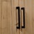 Capri Four-Door Tall Sideboard - Weathered Natural For Sale - Image 9 of 10