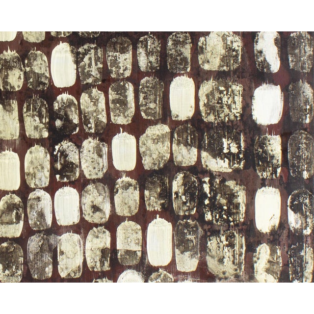 Contemporary 1997 “Catacombs” Mixed Media on Wood Panel Painting by Deanna Lee For Sale - Image 3 of 8