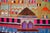 Masterpiece 1963 Dated Turkish Kilim, Extra Large Pictorial Wall Tapestry, Vintage Wall Decor With Mosque Design, Rare Architectural Art For Sale - Image 13 of 15