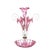 19th Century Glass and Crystal Venetian Flower Centerpiece For Sale - Image 6 of 6