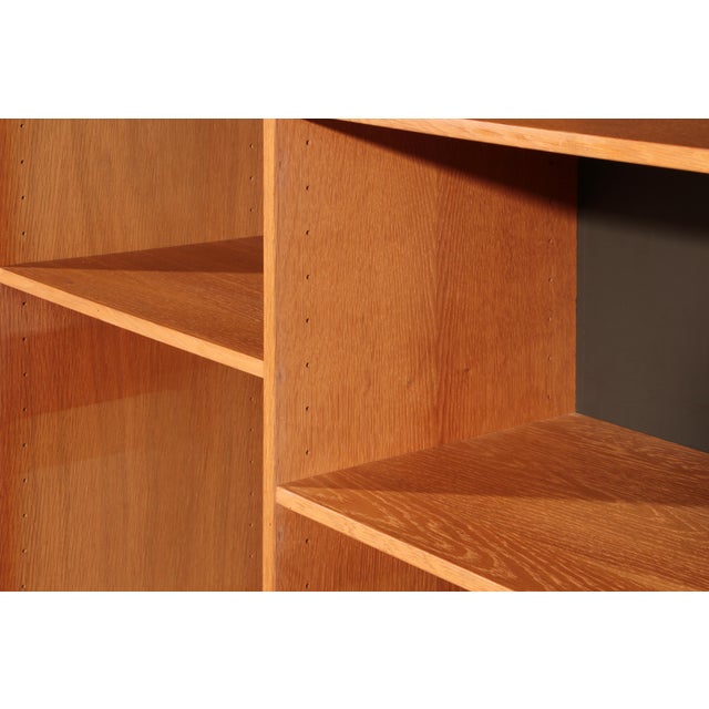 KP Møbler Danish Oak Wall Unit by Kurt Østervig for Kp Møbler, 1970, Set of 4 For Sale - Image 4 of 15