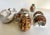 Vintage Tiger Cowrie Shell Salt/Pepper and Napkin Rings Set - Set of 8 For Sale - Image 10 of 11