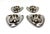 Bauhaus Egg Cups by Wilhelm Wagenfeld for WMF, 1970s, Set of 4 For Sale - Image 12 of 12