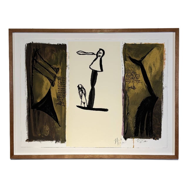 Gérard Garouste, Triptych Ecclesiastes, 1996, Lithograph, Framed For Sale