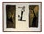 Gérard Garouste, Triptych Ecclesiastes, 1996, Lithograph, Framed For Sale