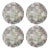 Impressionism Fall, 16" Round Pebble Placemats, Set of 4 For Sale