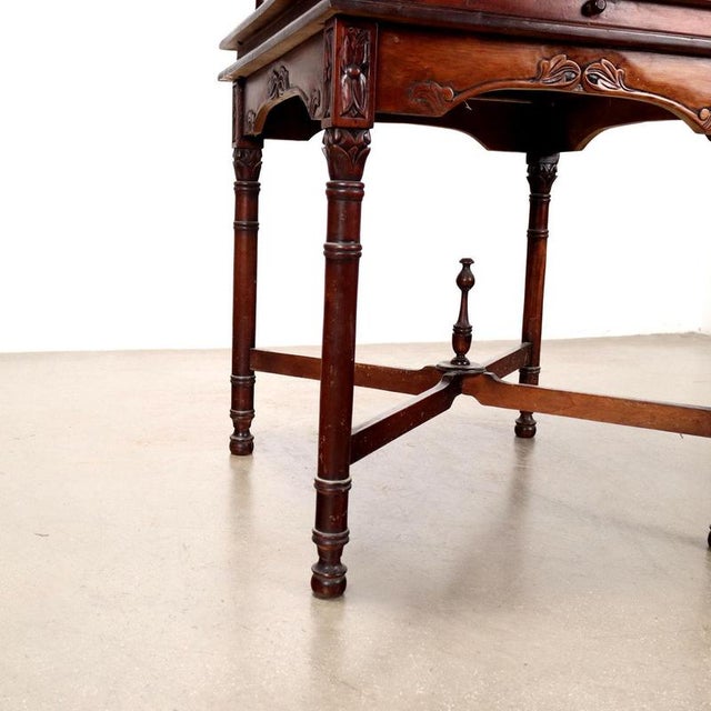 20th Century Bird Cage in Mahogany, Italy For Sale - Image 6 of 12