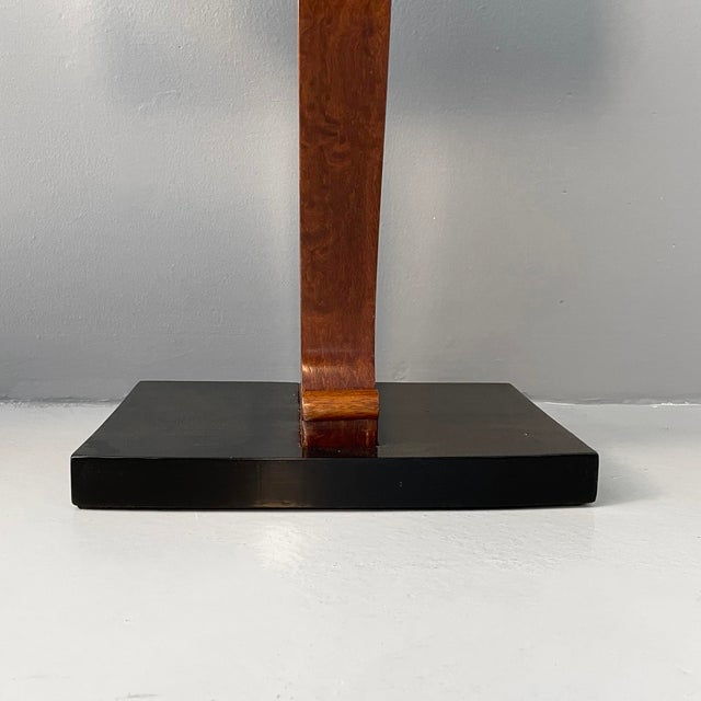 Italian Art Deco Bedside Tables in Wood, 1930s, Set of 2 For Sale - Image 12 of 15