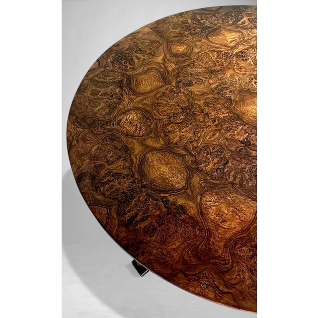 Late 19th Century Biedermeier Style Large Italian Round Table For Sale - Image 11 of 18