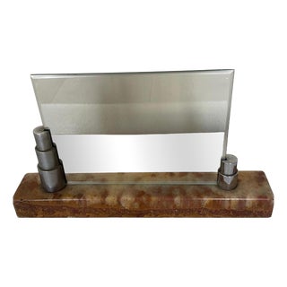 Art Deco Marble Photo Frame, 1930s For Sale