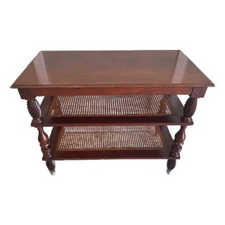 1980s Console Table by Milling Road a Division of Baker Furniture For Sale