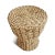 Contemporary Rattan Braided Rope Stool For Sale - Image 3 of 8