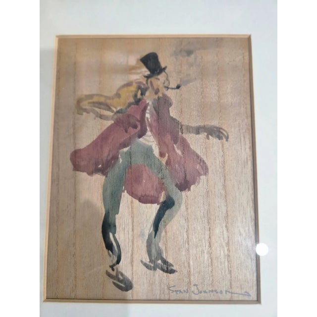 Portraiture Paintings by Stan Johnson For Sale - Image 3 of 5