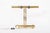 Brass Vintage Postmodern Tubular Brass Table Lamp by Casella Lighting 1970s For Sale - Image 8 of 11
