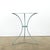 French French 19th Century Metal Bistro Table in New Powdercoat For Sale - Image 3 of 10