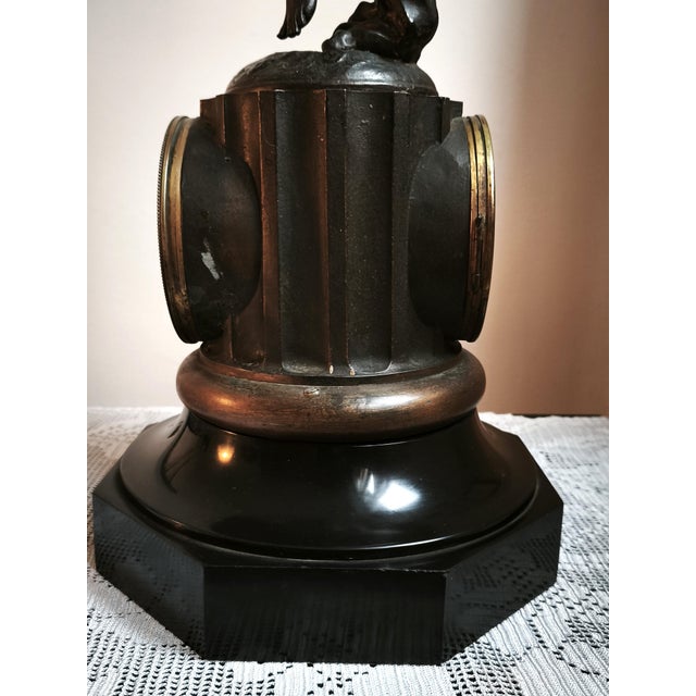 Late 19th Century French Figurative Mantel Clock from Blot et Drouard, 1890s For Sale - Image 10 of 15