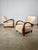 Vintage Art Deco Lounge Chairs in Fabric, 1930s, Set of 2 For Sale - Image 4 of 11