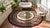Textile 1920s Jewel Tone Antique American Braided Folk Art Rug 9' 6'' X 9' 6''. Wool Carpet For Sale - Image 7 of 9