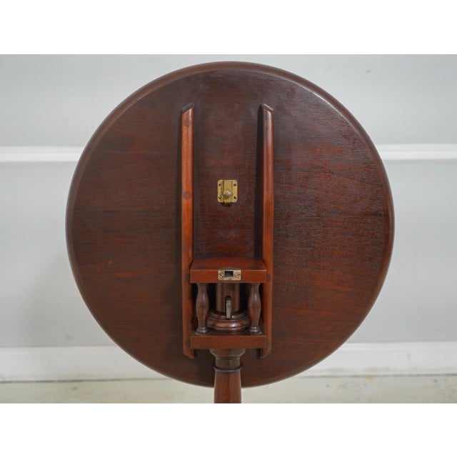 Kittinger Colonial Williamsburg Cw-11 Early Tilt Top Table For Sale - Image 11 of 12