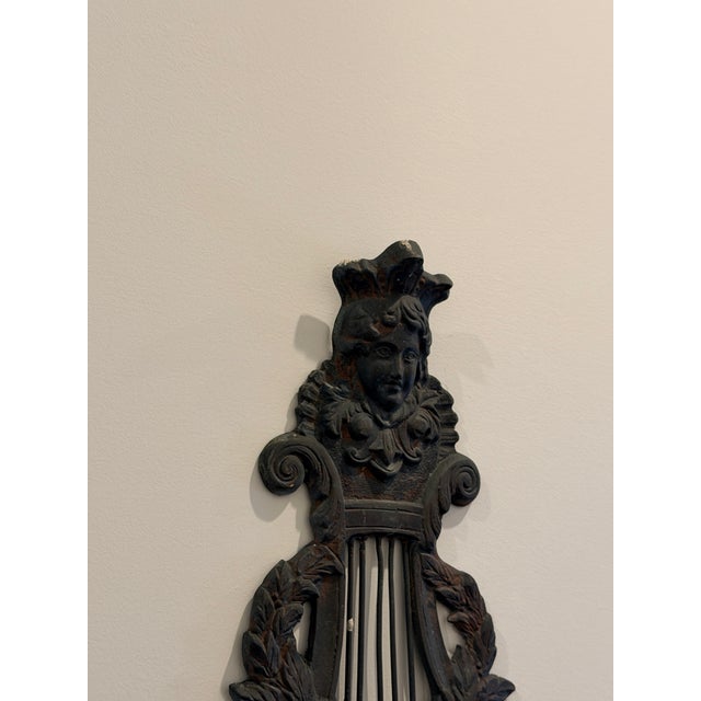 Late 19th Century Late 19th Century Pair of Antique French Victorian Bronze Figural Wall Sconces With Original Patina For Sale - Image 5 of 6