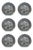 Brunch Plates by Rene Lalique, France, 1927, Set of 6 For Sale