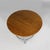Bauhaus Italian Bauhaus Round Coffe Table in Wood and Metal, 1930s For Sale - Image 3 of 17