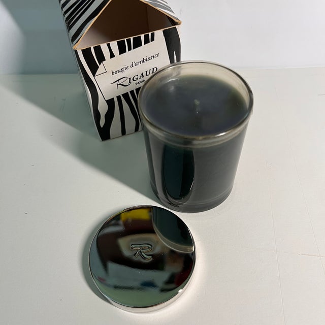 1980s Vintage Rigaud Paris Cypress Candle For Sale - Image 5 of 6