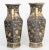 Antique Chinese Gilt Papier-Mâché Vases, a Pair For Sale - Image 4 of 12