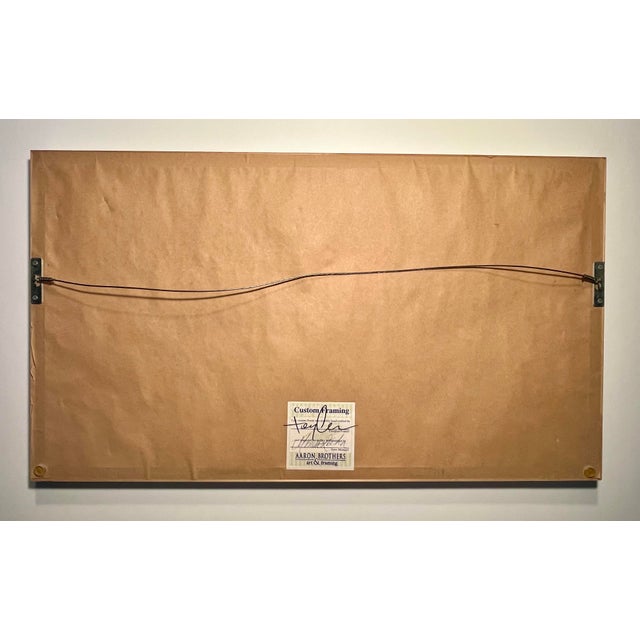 Vintage Still Life Serigraph by Nadine Ramelb Limited Edition 2/50 Custom Framed For Sale In Los Angeles - Image 6 of 7