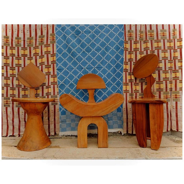 Not Yet Made - Made To Order Spirituality Stool by Ella Bulley For Sale - Image 5 of 6