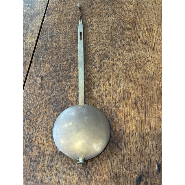 Wood Mahogany Hooded Wall Clock, 18th Century For Sale - Image 7 of 12