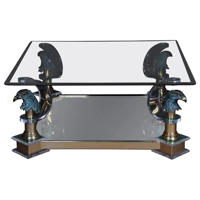 Coffee Table Glass by Maison Charles For Sale - Image 12 of 12