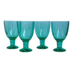 Green Mondo Glasses by Kerttu Nurminen for Iittala Finland