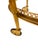 Maison Jansen Attributed Brass Bar Cart Vintage French Mid-Century Modern Hollywood Regency For Sale - Image 12 of 13