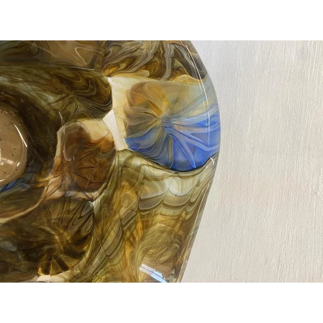 Wood Handmade Multicolors Murano Glass Vase from Simoeng For Sale - Image 7 of 13