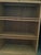 American Mid Century Oak Wood Barrister Bookcase Lawyers Three Unit Glass Doors Vintage For Sale - Image 3 of 12