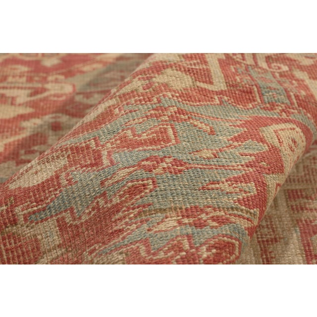Antique Persian Heriz Rug, 08'05 X 12'01 For Sale In Dallas - Image 6 of 10