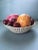 1950s Italian Ceramic Fruit Woven Bowl For Sale - Image 4 of 13