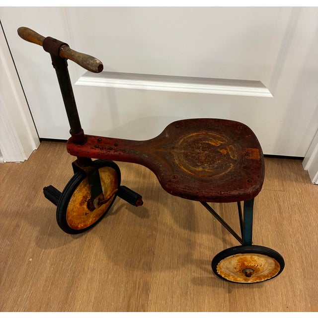 1930’s Billy Boy Tricycle Scooter Oakland Engineer Co For Sale - Image 9 of 12