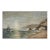 Antique 1903 California Coast Beach Watercolor Painting For Sale