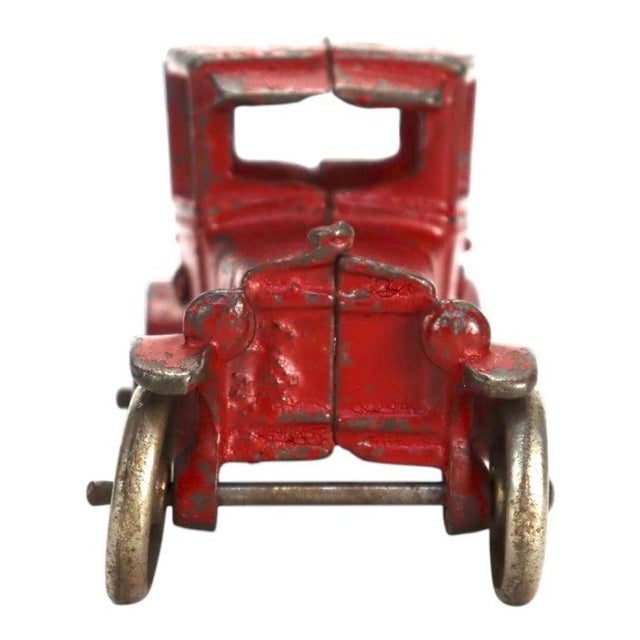 6-Piece Arcade Cast Iron & Pressed Steel Car Carrier Truck Cars & Tractors C1920 For Sale - Image 11 of 18