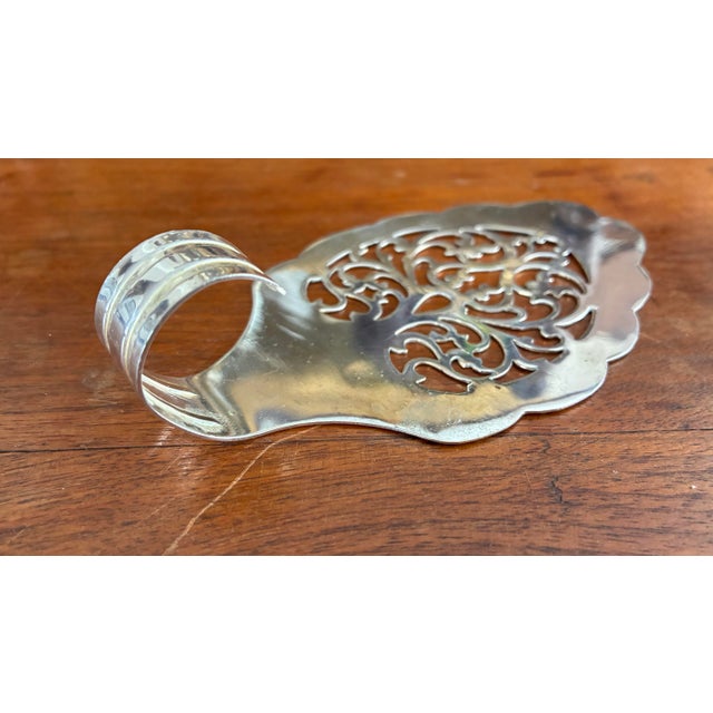 Vintage English Silver Plate Pastry Server For Sale - Image 10 of 10